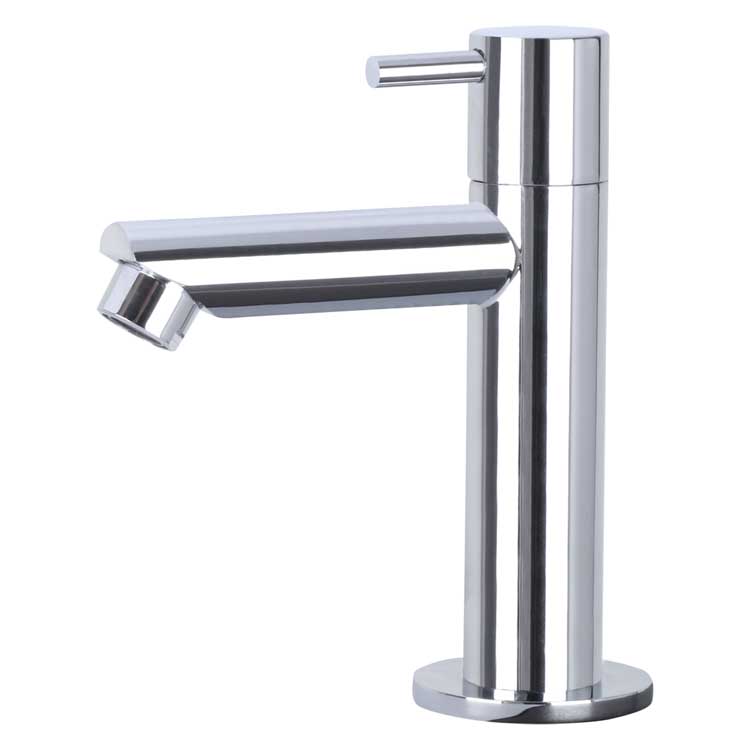 Robinet d'eau froide Stan chrome brillant