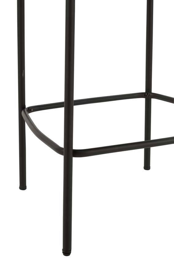 Chaise de bar Boucle gris