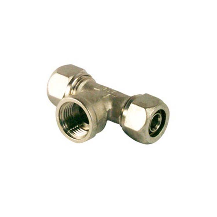 T-stuk pex-alu 20/2 x 3/4F x 20/2