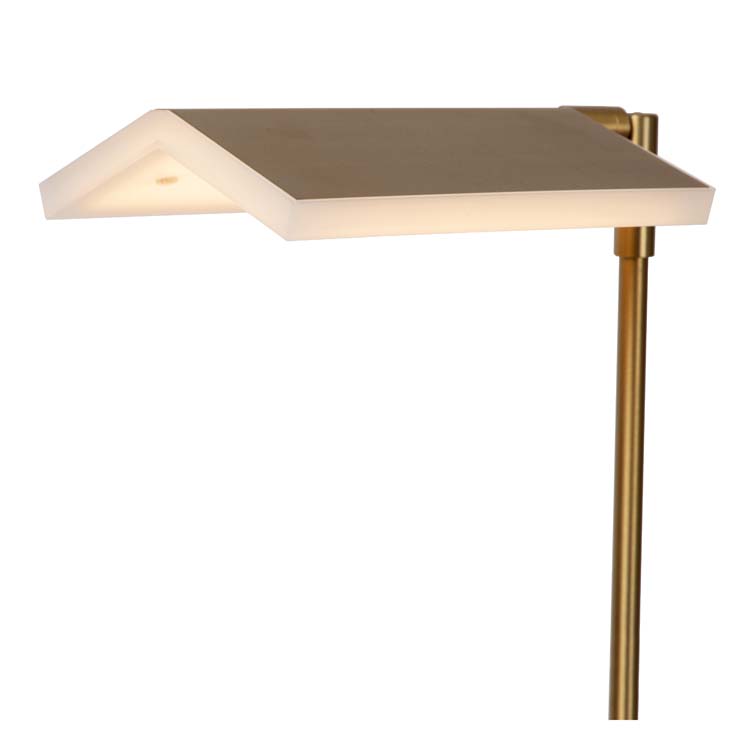 Lampadaire - or - H134cm - LED - 12W - 2700/4000K
