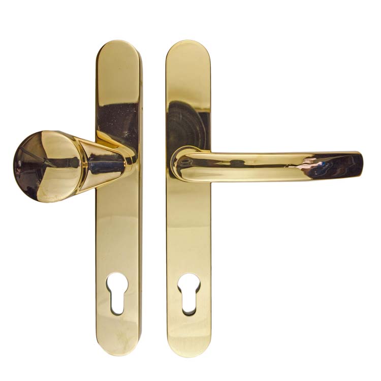 Quincaillerie de sécurité pro poignée+top titanium 72mm