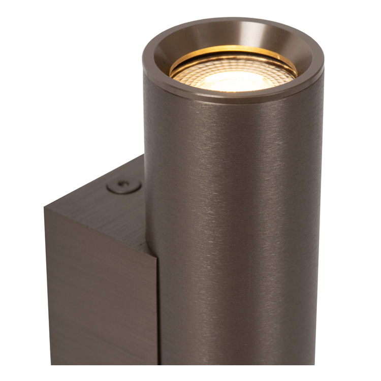 Wandspot Alba - roest bruin  2xGU10