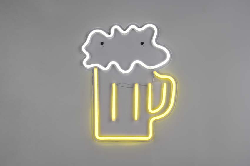 Wandlamp - Bier - 29,5x1x36cm - LED - 1x5W