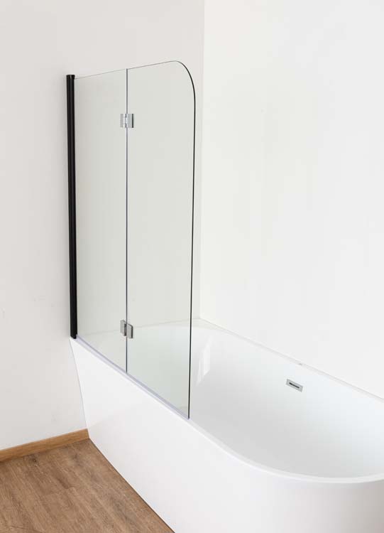 Baignoire d'angle Bottega blanc brillant gauche 180x80cm