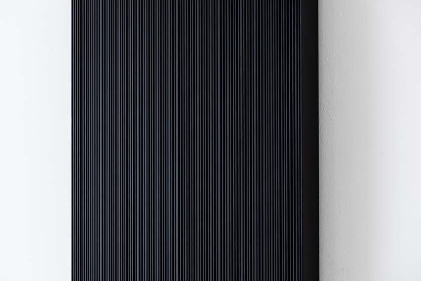 Designradiator Dice Line Up 200x68cm zwart 1935Watt