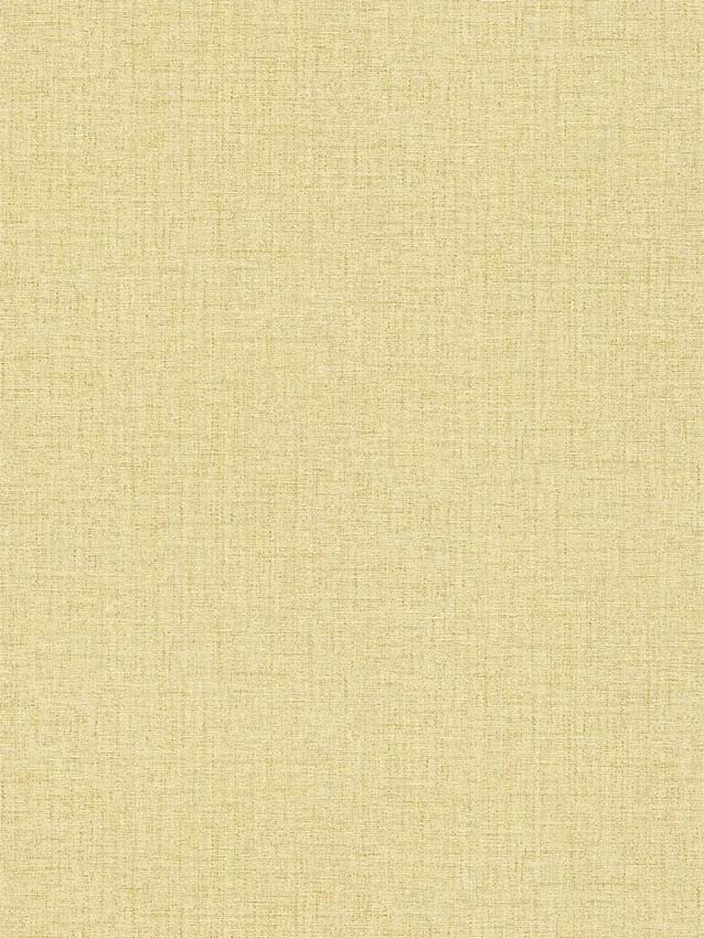 Vinyle sur papier peint intissé structure lin jaune/ocre 0,53x10m