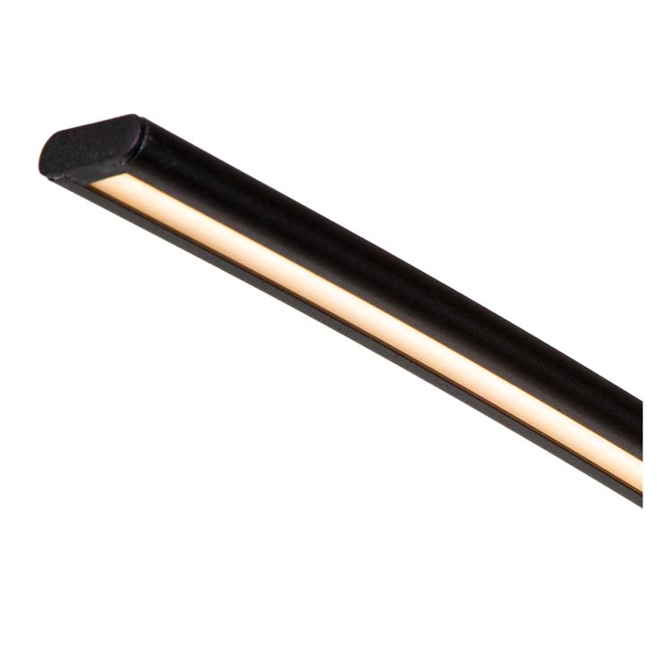 Lucide CURVE - Lampadaire arceau - LED Dim. - 1x15W 2700K - Noir Lucide CURVE - Lampadaire arceau - LED Dim. - 1x15W 2700K - Noir