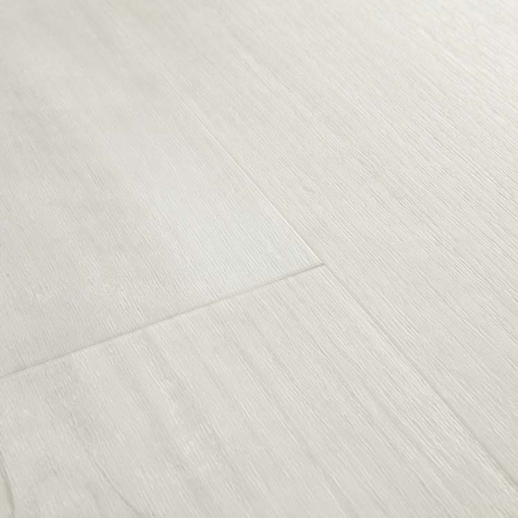 Vinyl vloer Quick-Step Bloom plank 6mm ondergesneeuwde den wit 149,4x20,9cm met ondervloer