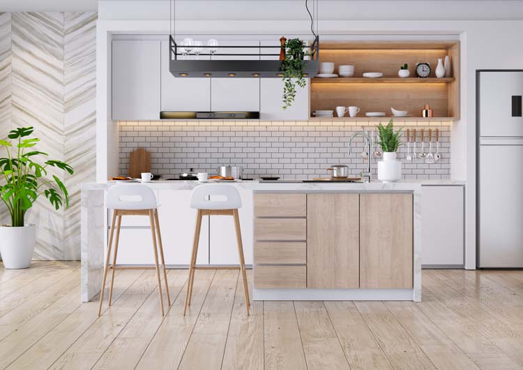 Suspension - noir - 110x22x160cm - 6xGU10 - 35W