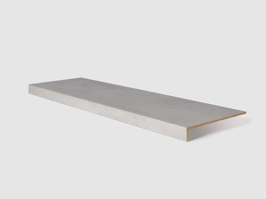 Recouvrement de marche Maestro Light grey stone 130x38x5,6cm
