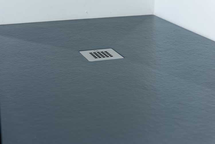 Douchewand Anais grijs glas 117x200cm