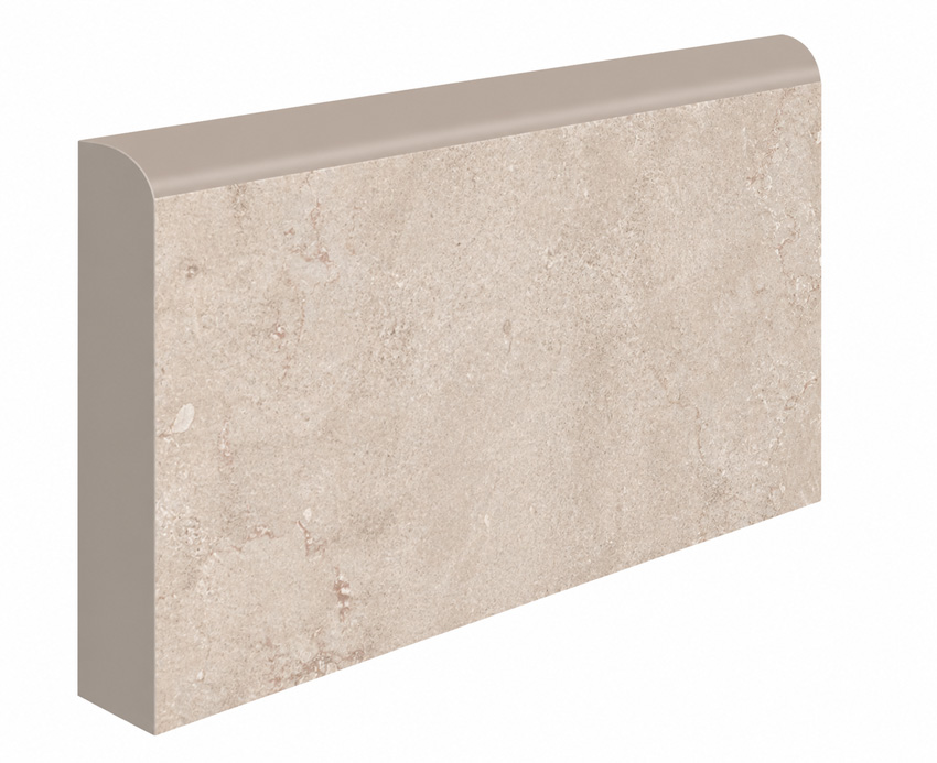 Plint Pierre de Bourgogne beige 7x90cm