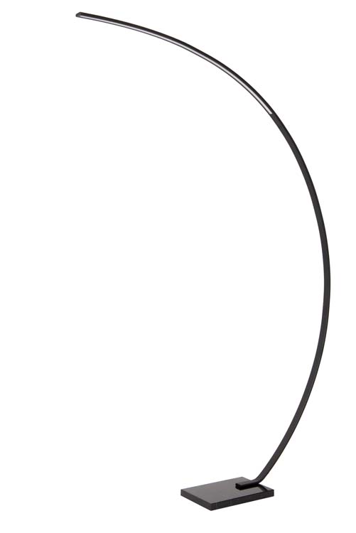 Lucide CURVE - Lampadaire arceau - LED Dim. - 1x15W 2700K - Noir Lucide CURVE - Lampadaire arceau - LED Dim. - 1x15W 2700K - Noir