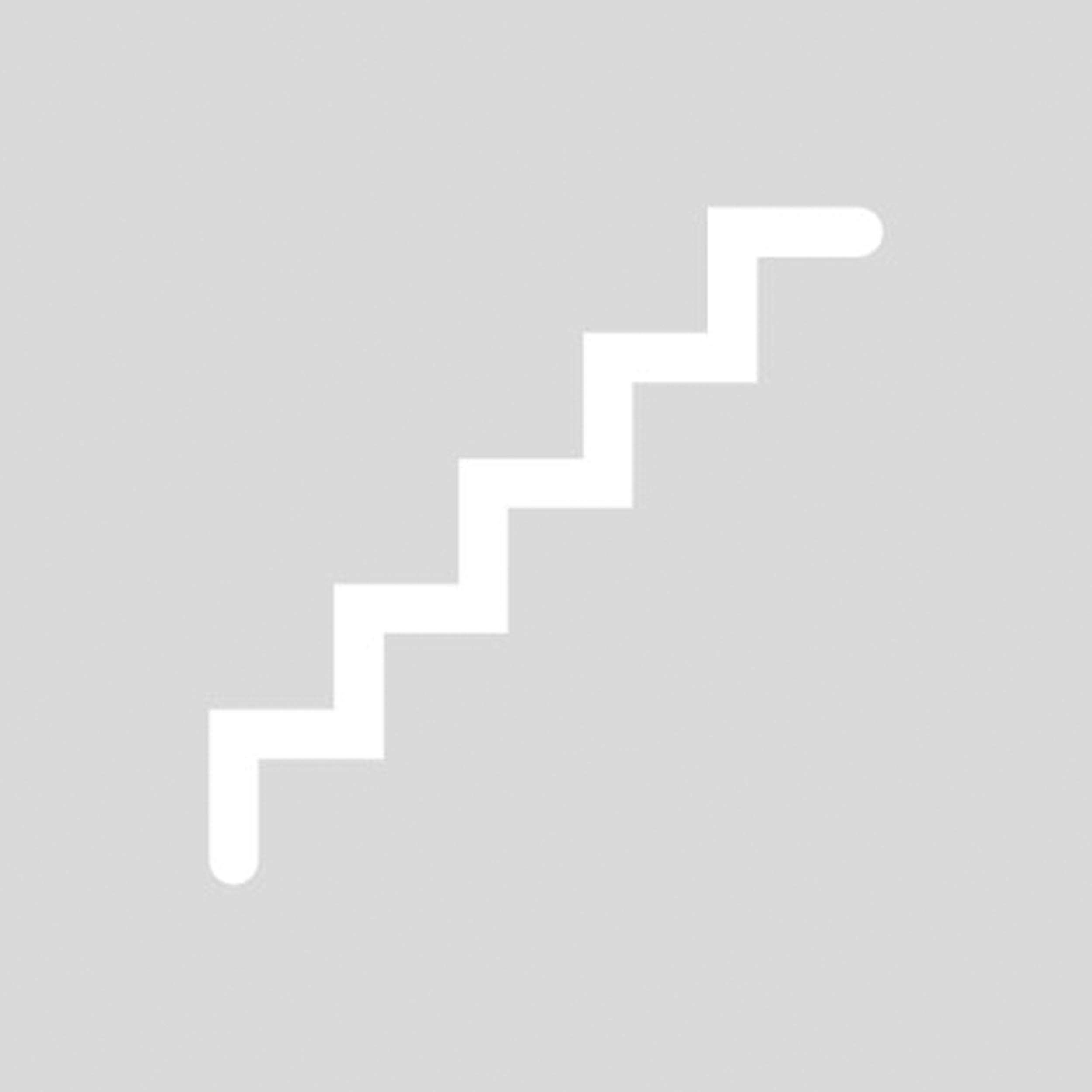 Verre pro carré picto escalier 198mm épaisseur 4mm
