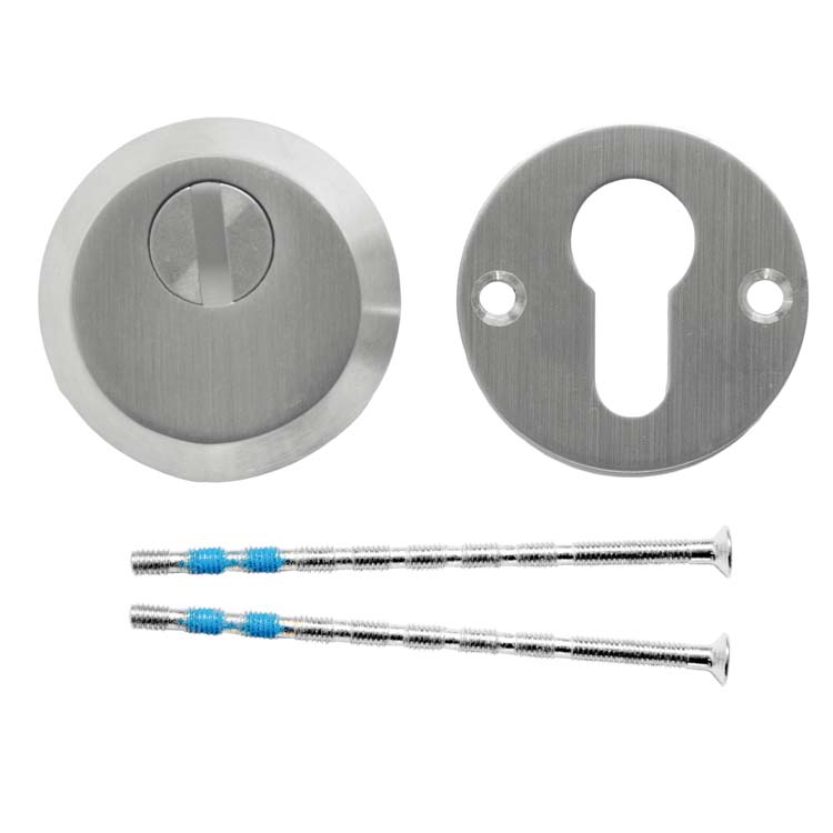 Plaque cylindre de sécurité safe inox plus 8mm