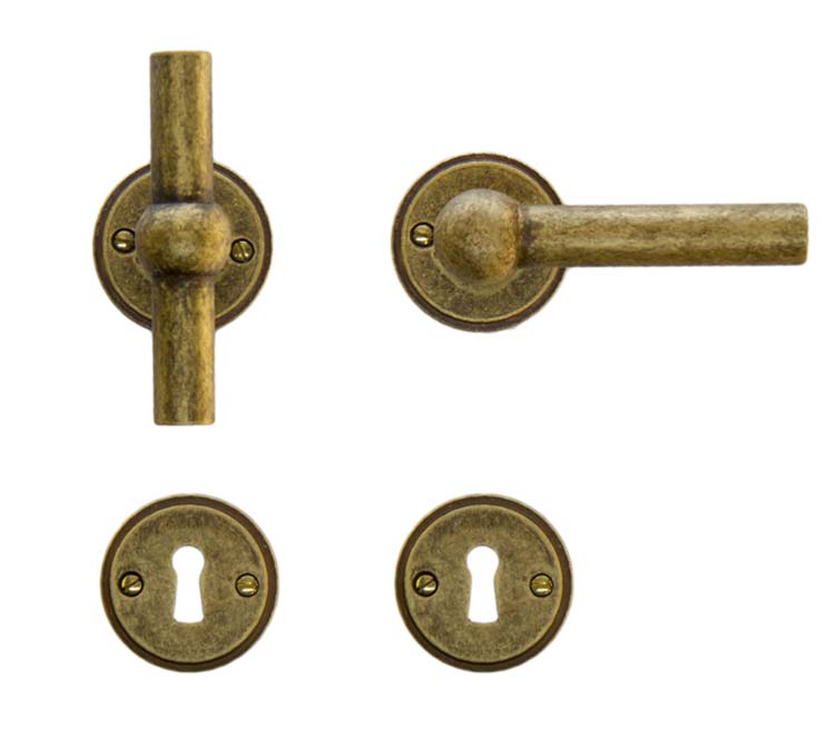 Poignée de porte pro old yellow grado T+L
