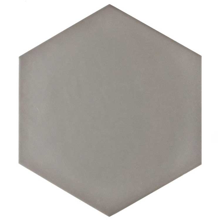 Vloer- en wandtegel Hexagon grijs 20x17,5cm