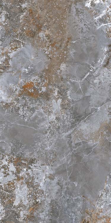 Vloer- en wandtegel Jupiter marmerlook mat grijs 60x120cm