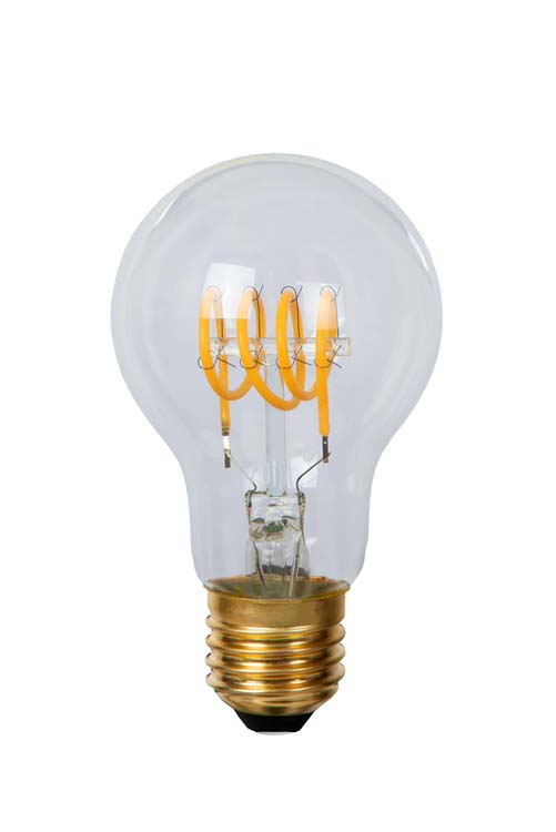 Filament lamp - transparant - Ø6cm - E27 - 5W - 2700K