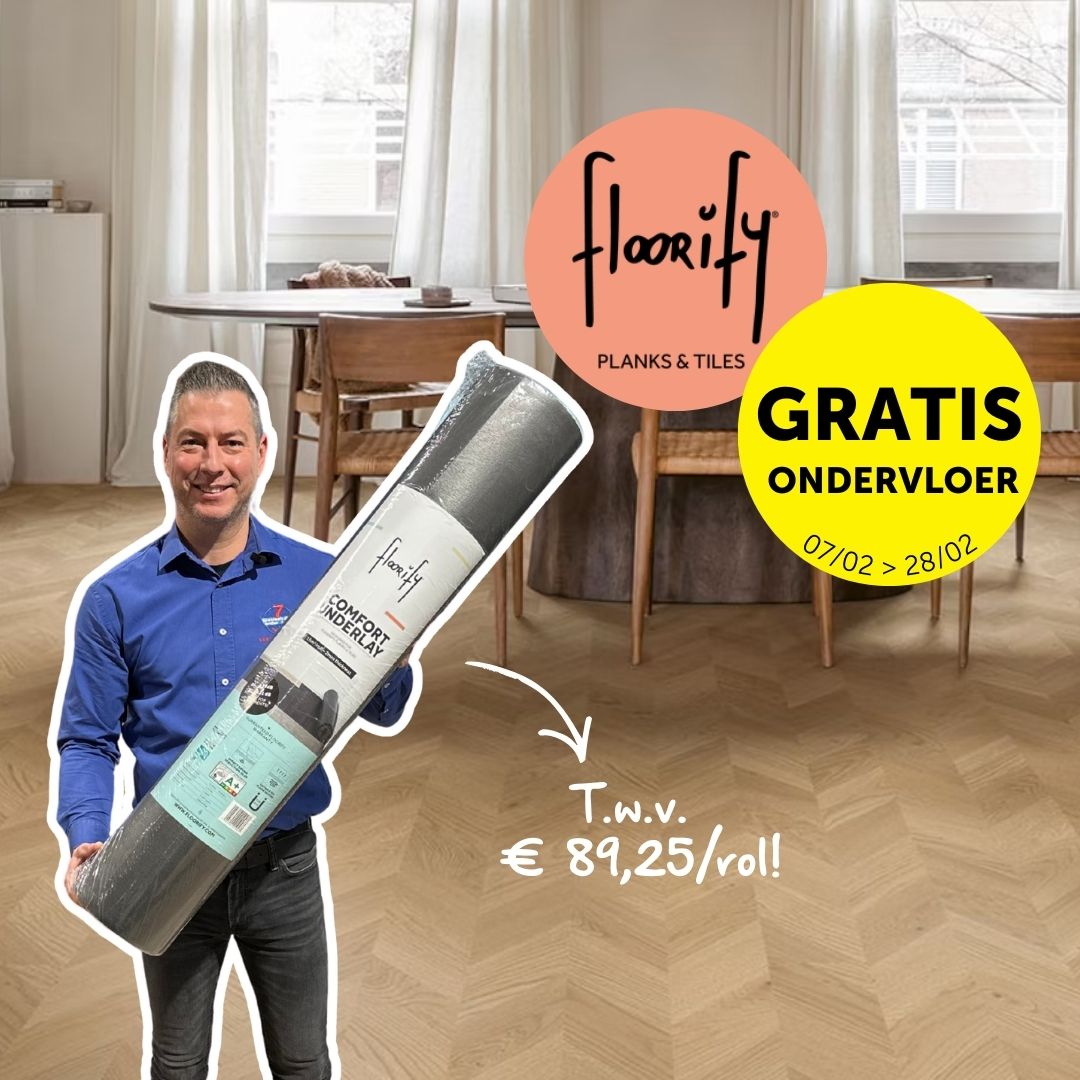 Actie Floorify ondervloer