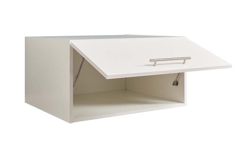 Meuble haut pour buanderie Decowash blanc 67,5x67,5x38cm