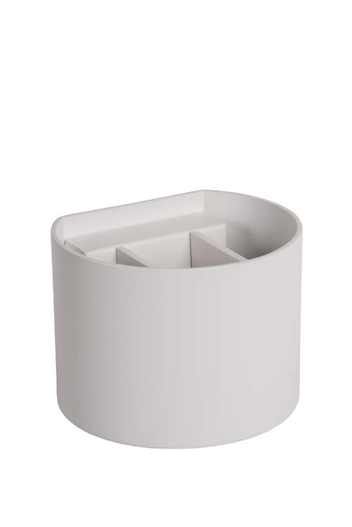 Lucide XIO - Wandlamp - LED Dimb. - G9 - 1x4W 2700K - Gebogen - Wit