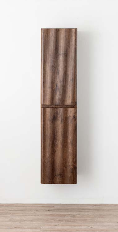 Kolomkast Jelte notelaar hangend 170x40x35cm