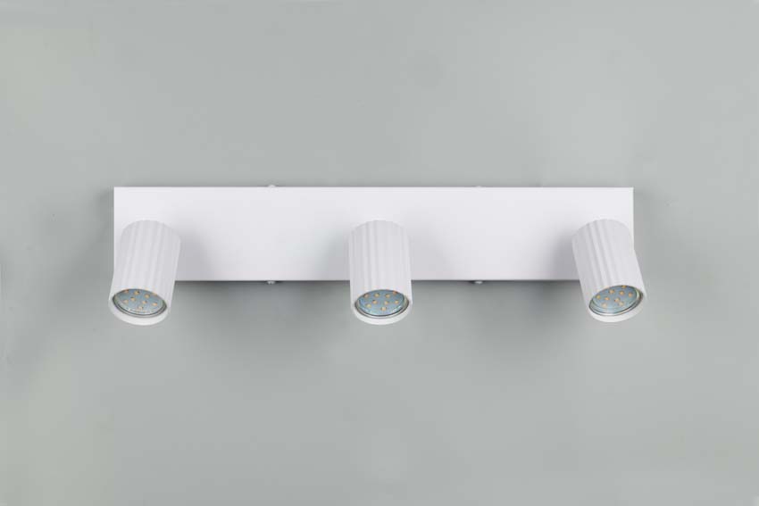 Opbouwspot - Wit - 50x9x14,5cm - Dimbaar - GU10 - 3x10W