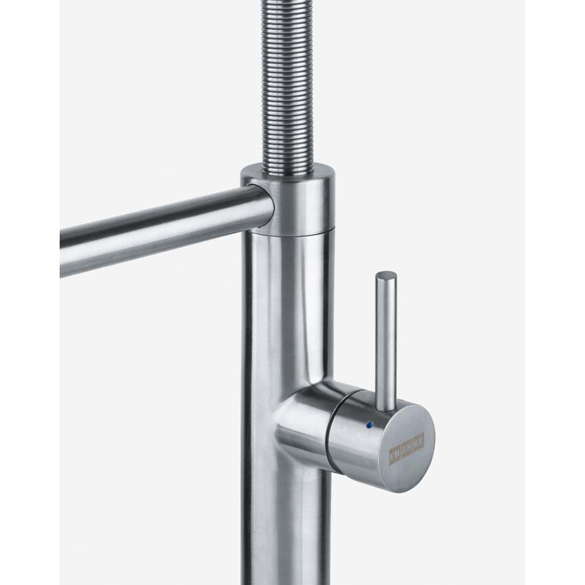 Robinet de cuisine Franke Pescara inox avec bec extractible