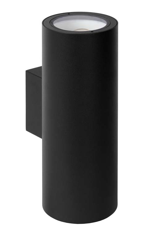 Wandspot buiten - zwart - 2xE27 - 40W - IP54