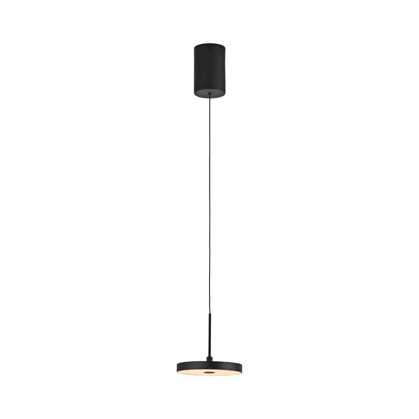 Suspension Easy Lift - Noir - Ø15,2cm - Dimmable - 1x6,8W - 3000K