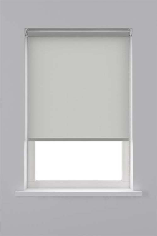 Store enrouleur translucide 60x190 cm gris clair
