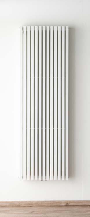 Designradiator Devon dubbel 180x58,5cm mat wit 2678Watt