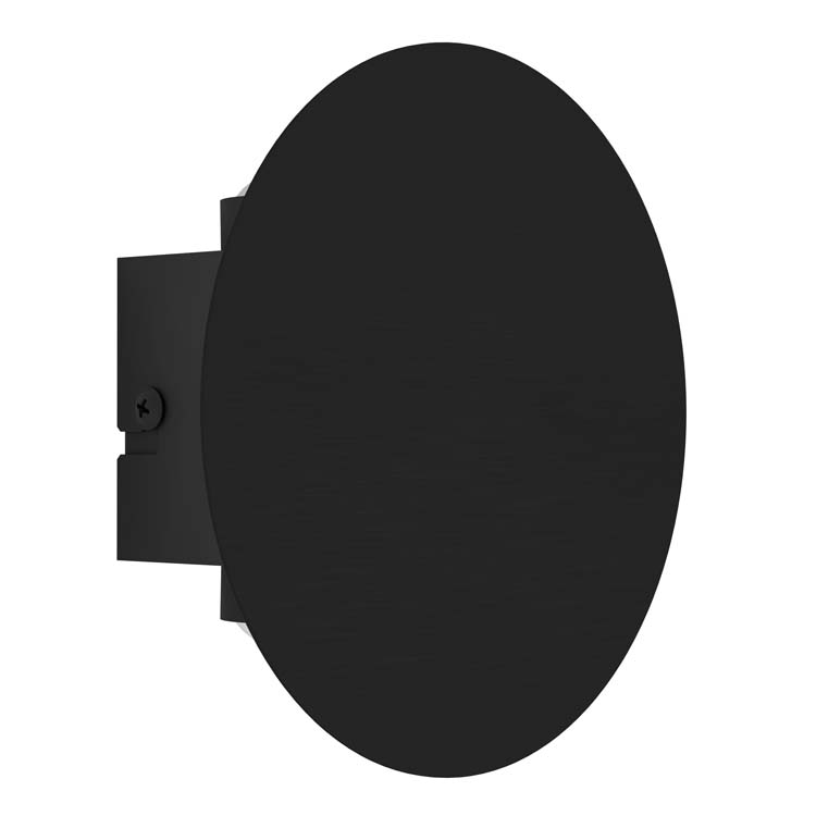 Wandlamp - zwart - Ø15,5cm - LED - 1x14W - 3000K