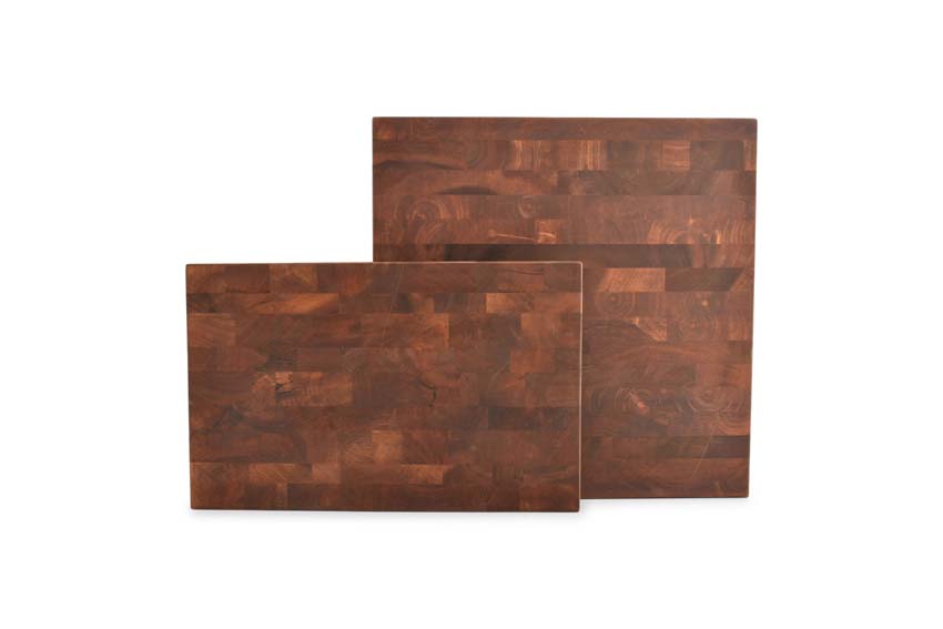 Planche à découper Salt&Pepper bois de manguier brun 40x40cm