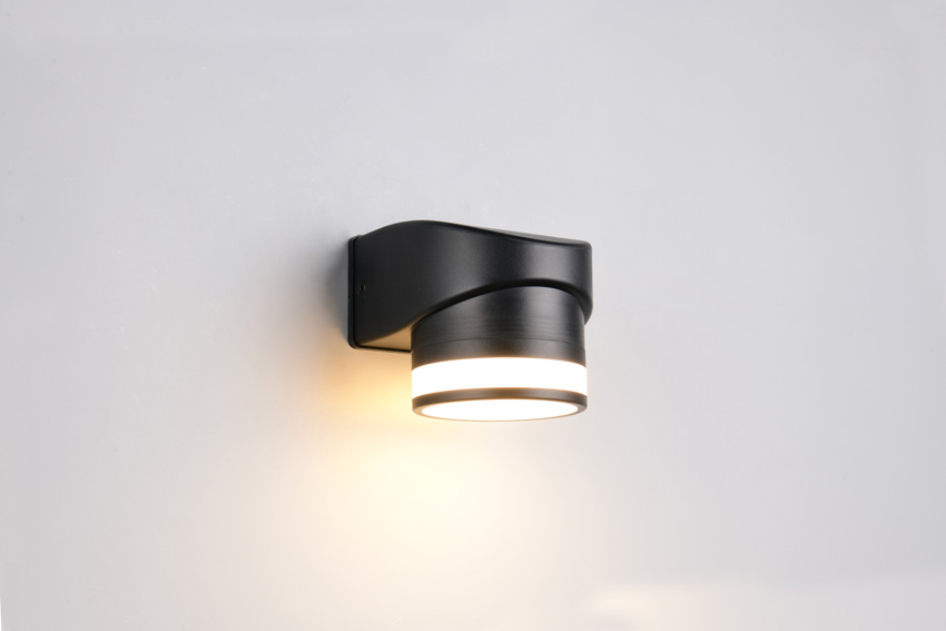 Applique murale - noir mat - 10,5x10x12cm - dimmable - GX53 - 1x10W - 4000K