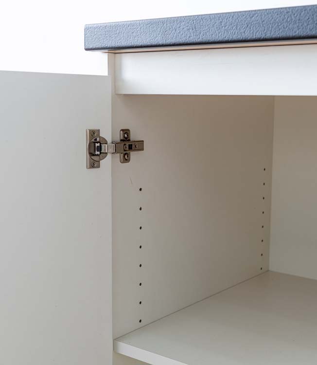 Armoire de cuisine Plenti meuble bas blanc 100x78cm