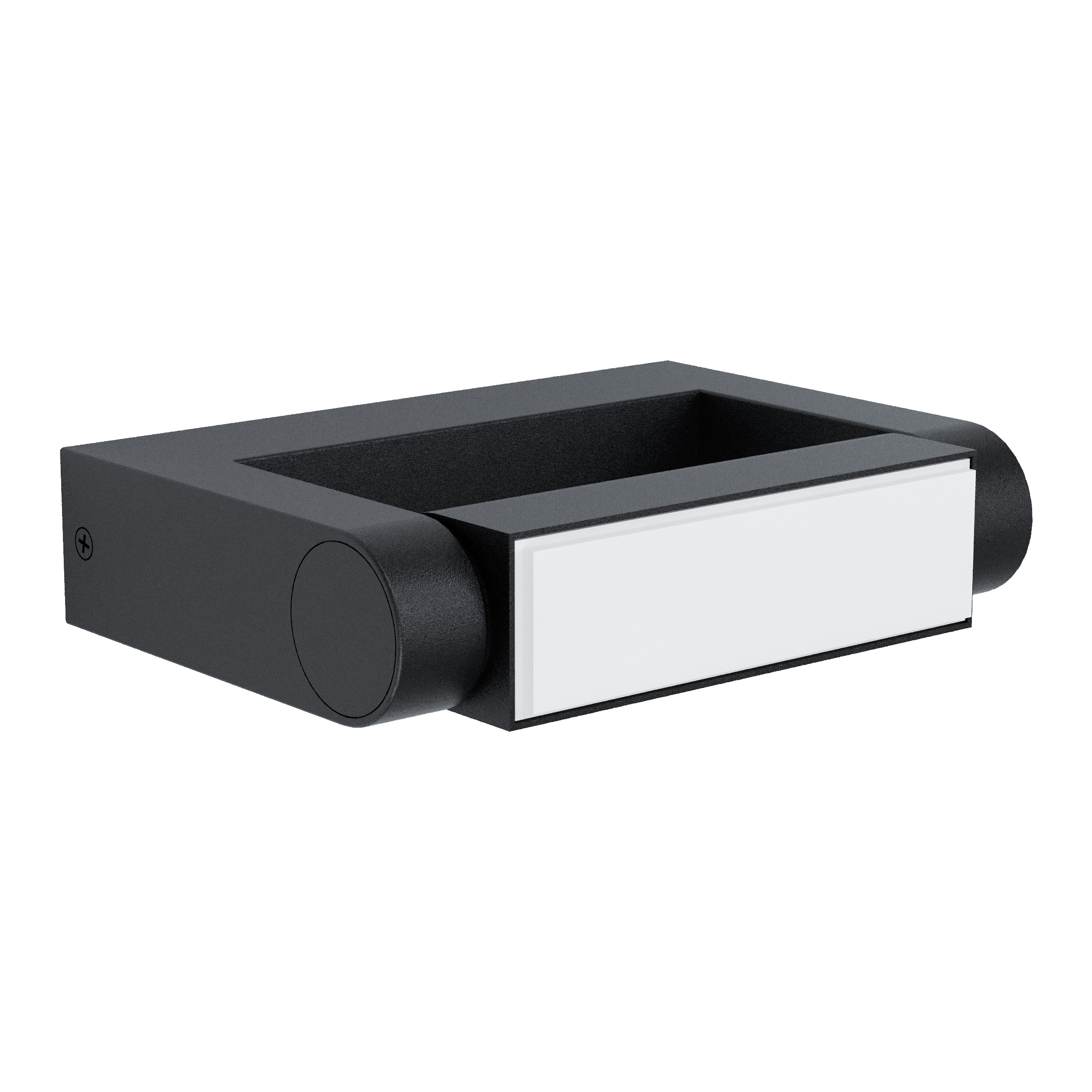 Buitenverlichting LED Wandlamp zwart 4.8W 500Lm kantelb