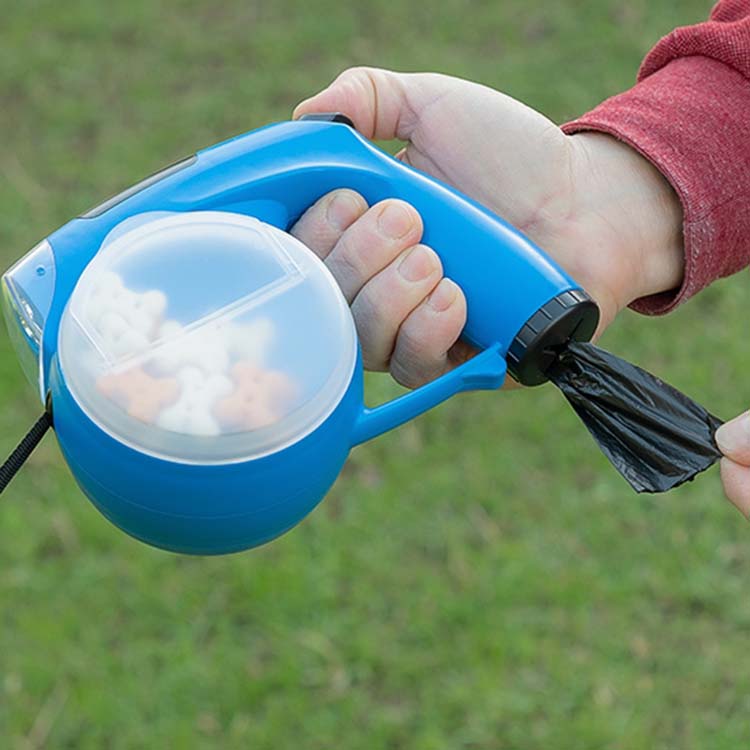 Hondenriem 6 in 1 intrekbaar met lampje