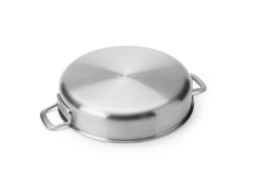 Sauteuse BK Peter Goossens Maestro DuraBond inox Ø30cm avec couvercle
