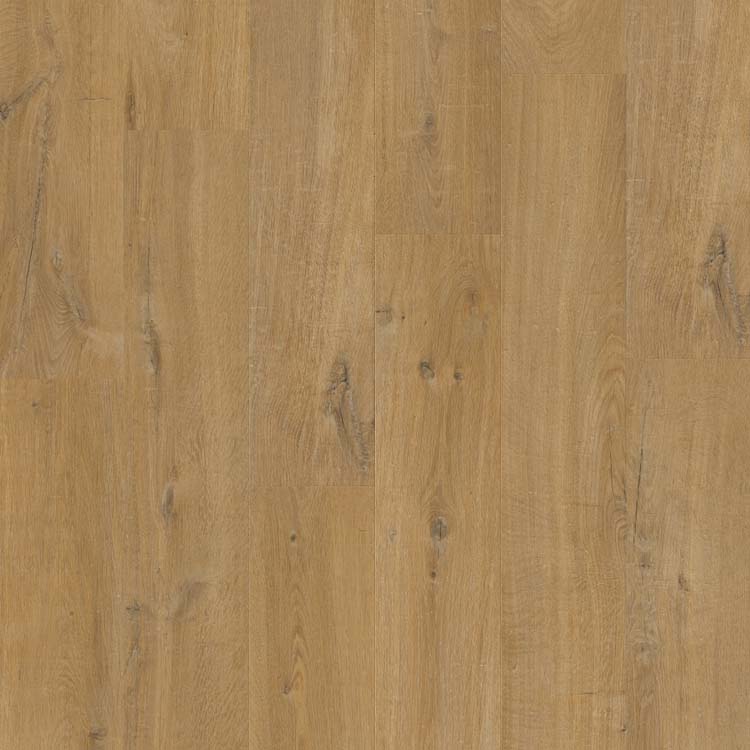 Vinyl vloer Quick-Step Bloom plank 6mm katoen diep naturelle eik natuur 149,4x20,9cm met ondervloer