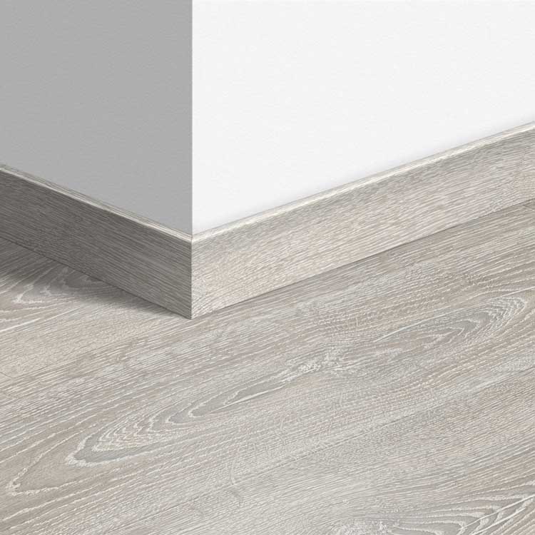Standaardplint Quick-Step 58 x 12 x 2400 mm Klassieke patina eik grijs