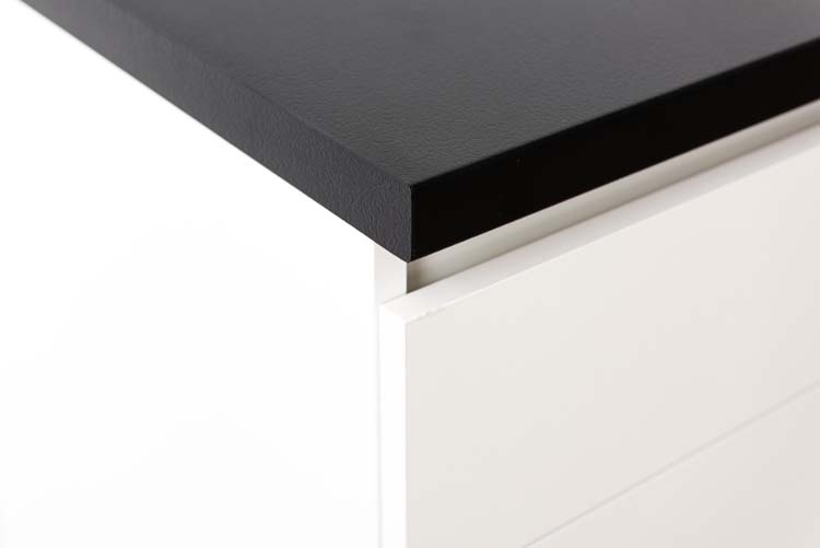 Armoire de cuisine Plenti avec 3 tiroirs blancs 60x78cm