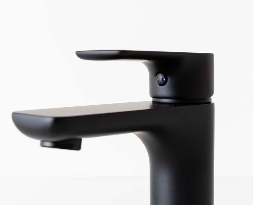 Robinet de lavabo Miley noir mat Robinet de lavabo Miley noir mat