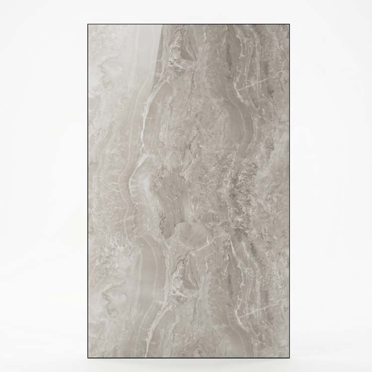 Panneau mural PVC travertin beige 120x280x0,3cm
