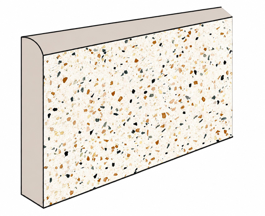 Plinthe Re-Bel cognac 7x60cm