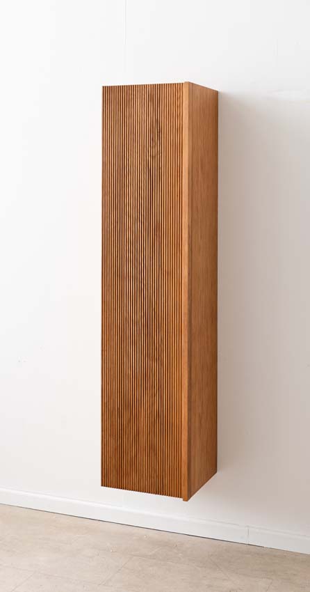 Kolomkast Fae eik hangend 40x35x170cm