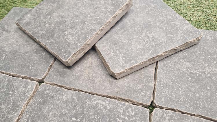 Dalle de terrasse Binche tambourinée 20x20x2cm