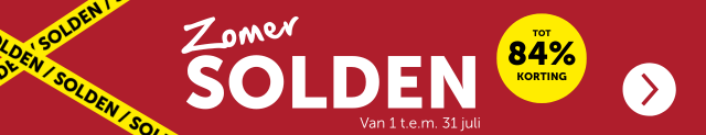 Solden tot 84% korting!