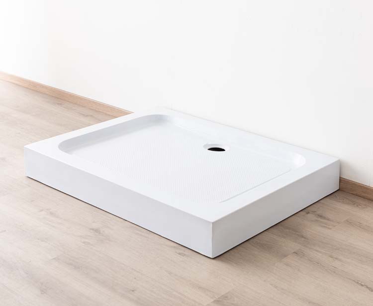 Receveur de douche Ally acrylique blanc 120x90cm